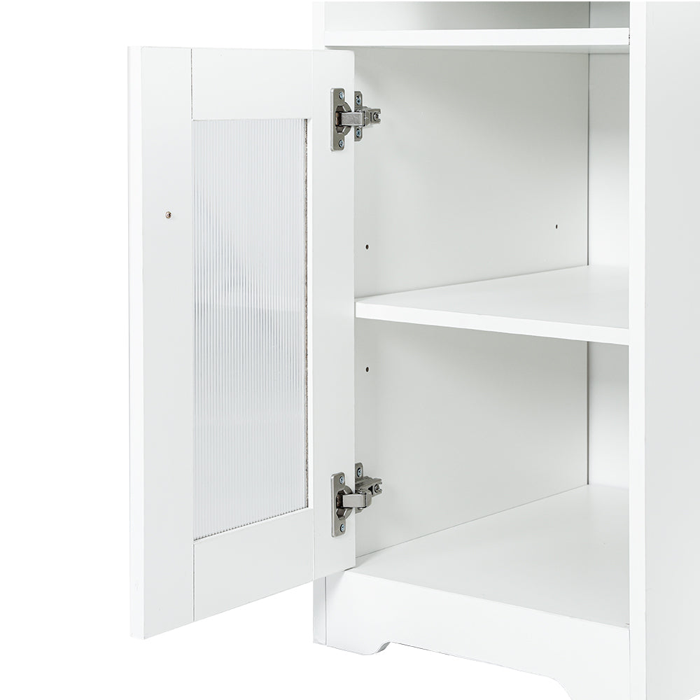 Bruce Corner Desk, White 150cm