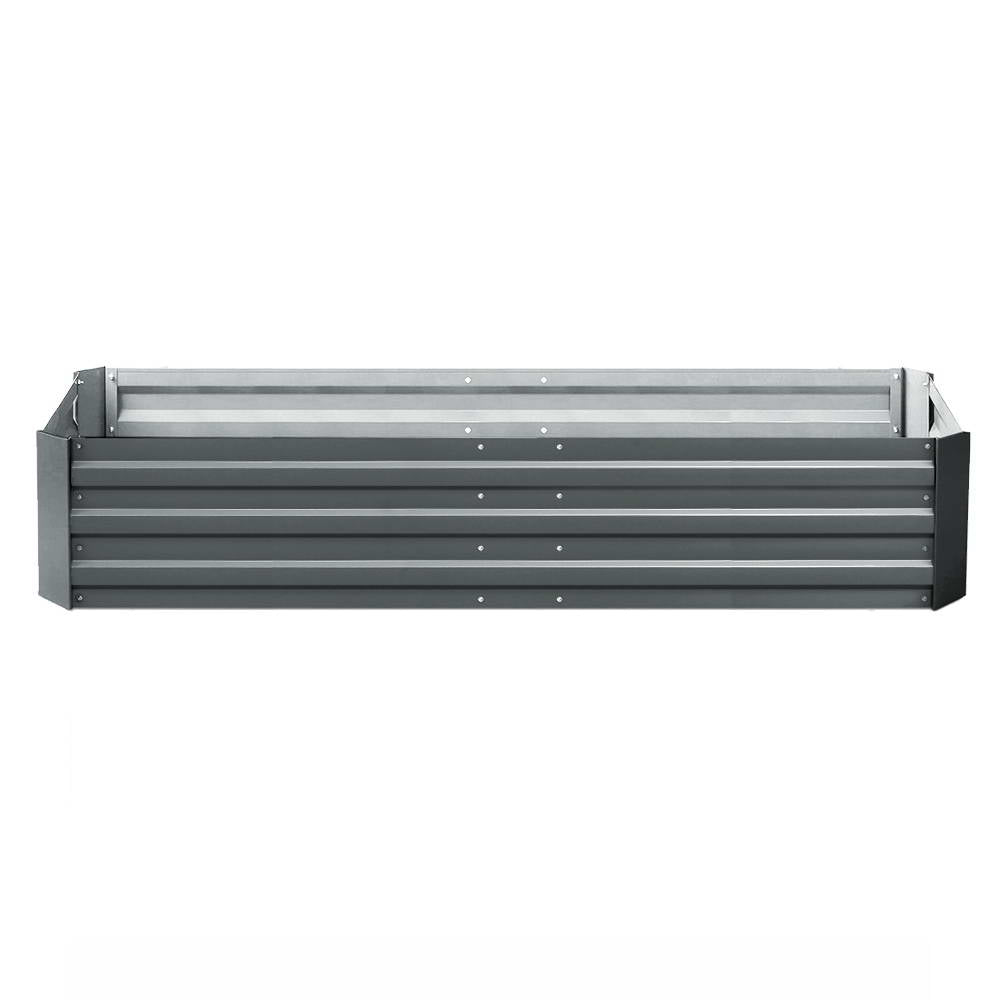 Green Fingers Raised Garden Bed — 180 x 90cm Galvanised Steel — Allure Home Collections