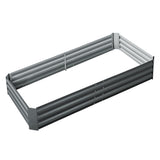 Green Fingers Raised Garden Bed — 180 x 90cm Galvanised Steel — Allure Home Collections