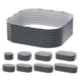 Green Fingers 9-in-1 Modular Raised Garden Bed — Corrosion-Resistant Galvanised Steel — Allure Home Collections