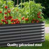 Green Fingers 9-in-1 Modular Raised Garden Bed — Corrosion-Resistant Galvanised Steel — Allure Home Collections