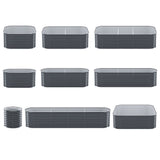 Green Fingers 9-in-1 Modular Raised Garden Bed — 56cm Height, Galvanised Steel — Allure Home Collections