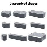 Green Fingers 9-in-1 Modular Raised Garden Bed — 56cm Height, Galvanised Steel — Allure Home Collections