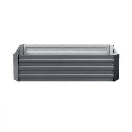 Green Fingers Raised Garden Beds — Pack of 2, 120 x 90cm Galvanised Steel — Allure Home Collections