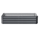 Green Fingers Raised Garden Beds — Pack of 2, 150 x 90cm Galvanised Steel — Allure Home Collections