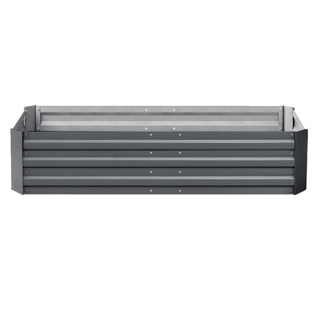 Green Fingers Raised Garden Beds — Pack of 2, 150 x 90cm Galvanised Steel — Allure Home Collections