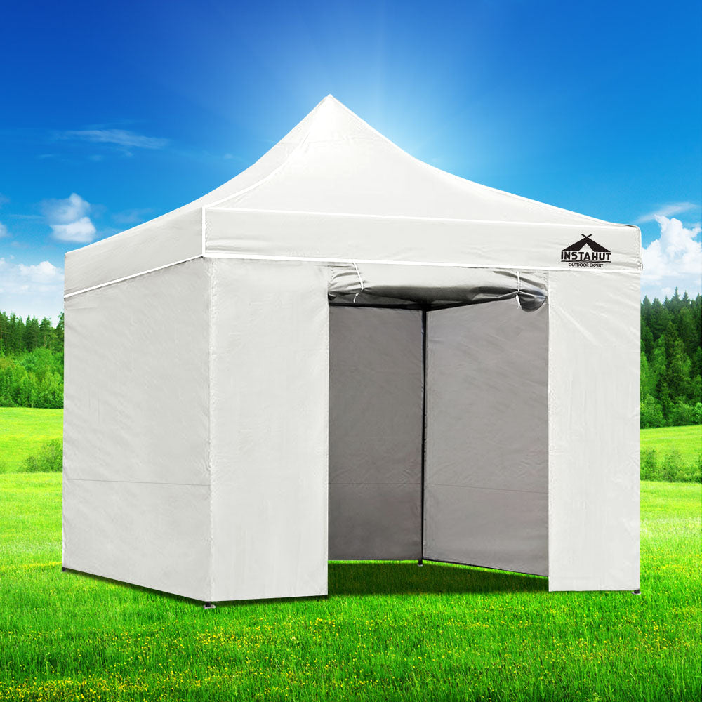 Sandbags, ropes, pegs and carry bag included with the gazebo kit