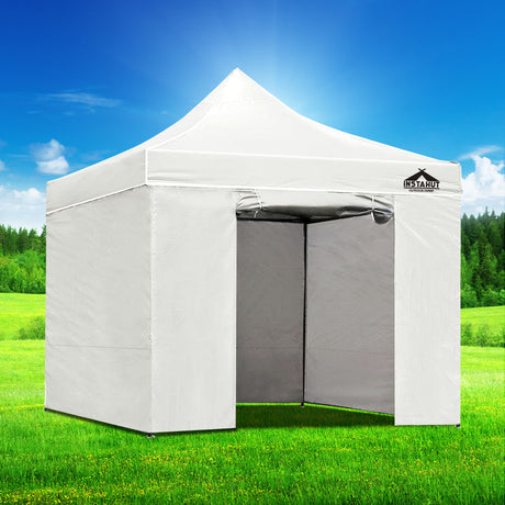 Sandbags, ropes, pegs and carry bag included with the gazebo kit