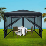 Pegs, ropes and black carry bag supplied with the gazebo