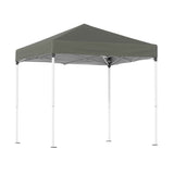 Dimension diagram of the 200 x 200 x 230 cm grey pop up gazebo