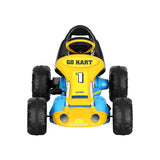 Kids Pedal Go Kart Ride On Racing Car Blue