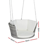 Gardeon Rattan Outdoor Swing Chair