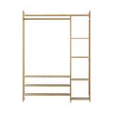 Elegant Bamboo Clothes Rack and Airer