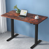 Artiss Electric Height Adjustable Standing Desk Rustic Brown Walnut or Black — Allure Home Collections