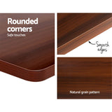 Artiss Motorised Sit-Stand Desk White Oak Walnut or White — Allure Home Collections