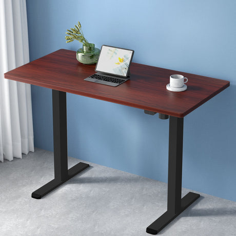 Artiss Motorised Sit-Stand Desk White Oak Walnut or White — Allure Home Collections