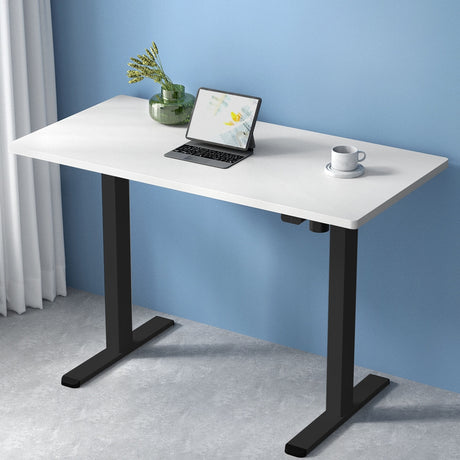 Artiss Motorised Sit-Stand Desk White Oak Walnut or White — Allure Home Collections