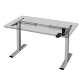 Artiss Electric Height Adjustable Desk Frame 70kg Load Black Grey or White — Allure Home Collections