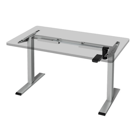 Artiss Electric Height Adjustable Desk Frame 70kg Load Black Grey or White — Allure Home Collections