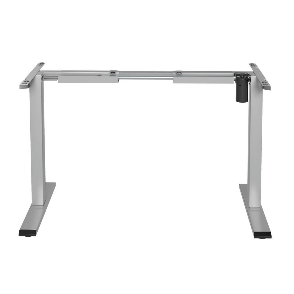 Artiss Electric Height Adjustable Desk Frame 70kg Load Black Grey or White — Allure Home Collections