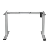 Artiss Electric Height Adjustable Desk Frame 70kg Load Black Grey or White — Allure Home Collections