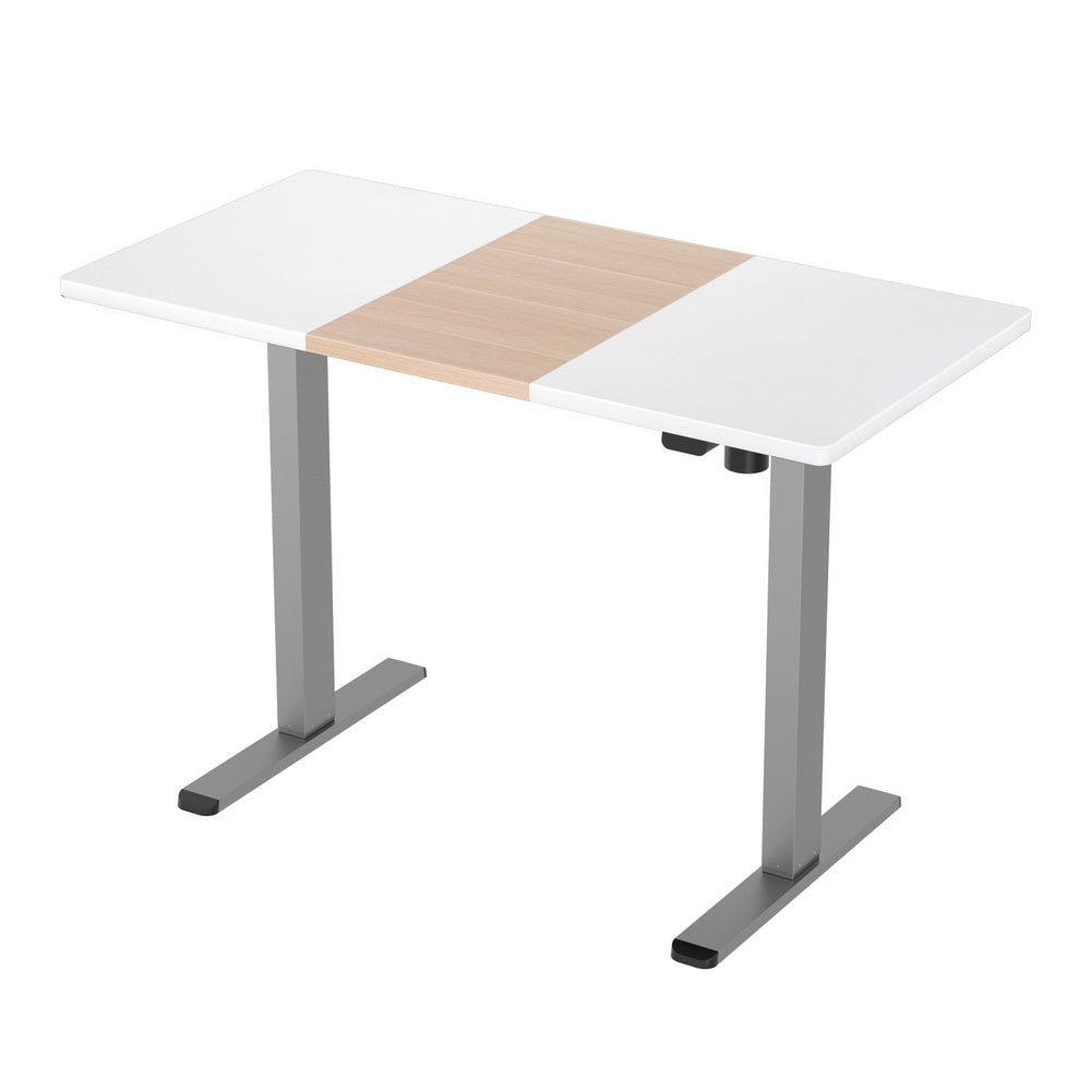 Artiss Motorised Electric Sit-Stand Desk for Home and Office White Oak or Walnut — Allure Home Collections