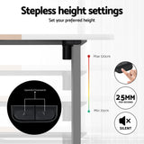 Artiss Motorised Electric Sit-Stand Desk for Home and Office White Oak or Walnut — Allure Home Collections