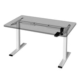 Artiss Electric Height Adjustable Desk Frame 70kg Load Black Grey or White — Allure Home Collections