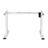 Artiss Electric Height Adjustable Desk Frame 70kg Load Black Grey or White — Allure Home Collections