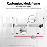 Artiss Electric Height Adjustable Desk Frame 70kg Load Black Grey or White — Allure Home Collections