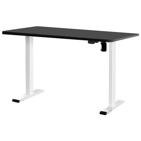 Artiss Motorised Sit-Stand Adjustable Desk Walnut White or Black — Allure Home Collections