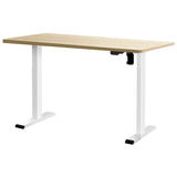 Artiss Motorised Sit-Stand Adjustable Desk Walnut White or Black — Allure Home Collections
