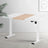 Artiss Motorised Sit-Stand Adjustable Desk Walnut White or Black — Allure Home Collections
