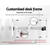 Artiss Motorised Sit-Stand Adjustable Desk Walnut White or Black — Allure Home Collections