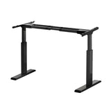 Artiss Dual Motor Motorised Standing Desk Frame Only Black — Allure Home Collections