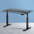 Artiss Dual Motor Motorised Standing Desk Frame Only Black — Allure Home Collections