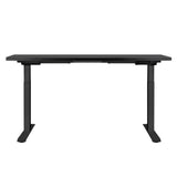 Artiss Dual Motor Electric Height Adjustable Desk Rustic Brown Oak or Walnut — Allure Home Collections