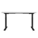 Artiss Dual Motor Electric Height Adjustable Desk Rustic Brown Oak or Walnut — Allure Home Collections