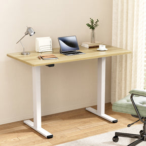 Harrison Electric Standing Desk, Oak 140cm