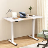 Scullin Electric Standing Desk, White 140cm