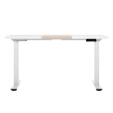 Scullin Electric Standing Desk, White 140cm