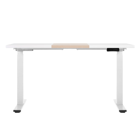 Scullin Electric Standing Desk, White 140cm