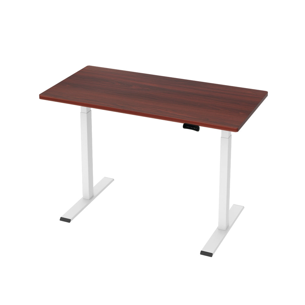 Artiss Dual Motor Height Adjustable Desk Black White or Walnut — Allure Home Collections