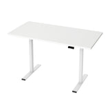 Artiss 140cm Dual Motor Height Adjustable Desk Rustic Brown White Oak or Walnut — Allure Home Collections
