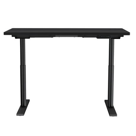 Artiss Motorised Electric Adjustable Standing Desk White Oak Black or Rustic Brown — Allure Home Collections