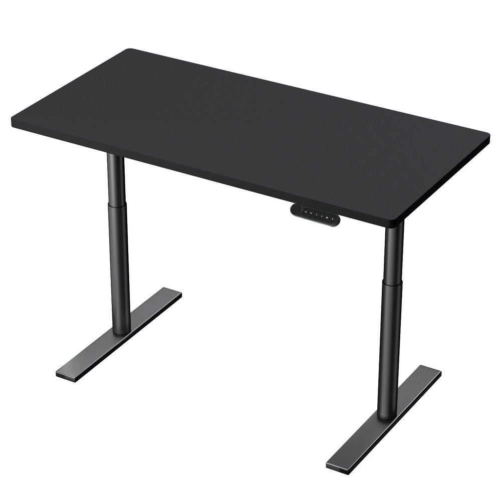 Artiss Motorised Electric Adjustable Standing Desk White Oak Black or Rustic Brown — Allure Home Collections