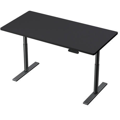 Artiss Motorised Adjustable Height Standing Desk Black or Rustic Brown — Allure Home Collections