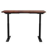 Artiss Motorised Electric Adjustable Standing Desk White Oak Black or Rustic Brown — Allure Home Collections
