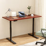 Artiss Motorised Electric Adjustable Standing Desk White Oak Black or Rustic Brown — Allure Home Collections