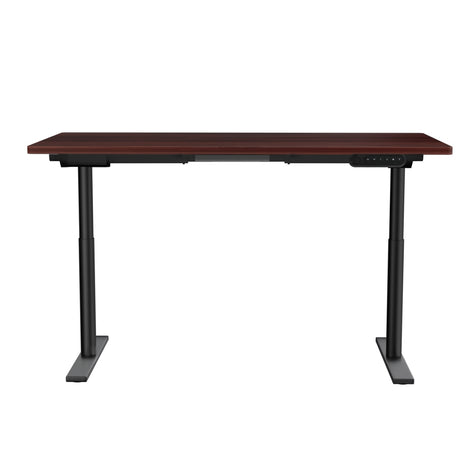 Artiss Motorised Adjustable Height Standing Desk Black or Rustic Brown — Allure Home Collections